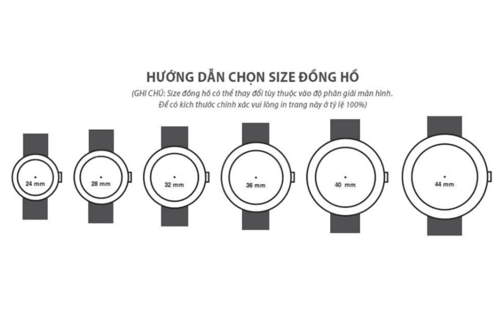 BỎ TÚI CÁCH LỰA CHỌN MẶT ĐỒNG HỒ PHÙ HỢP CHO NÀNG TAY NHỎ