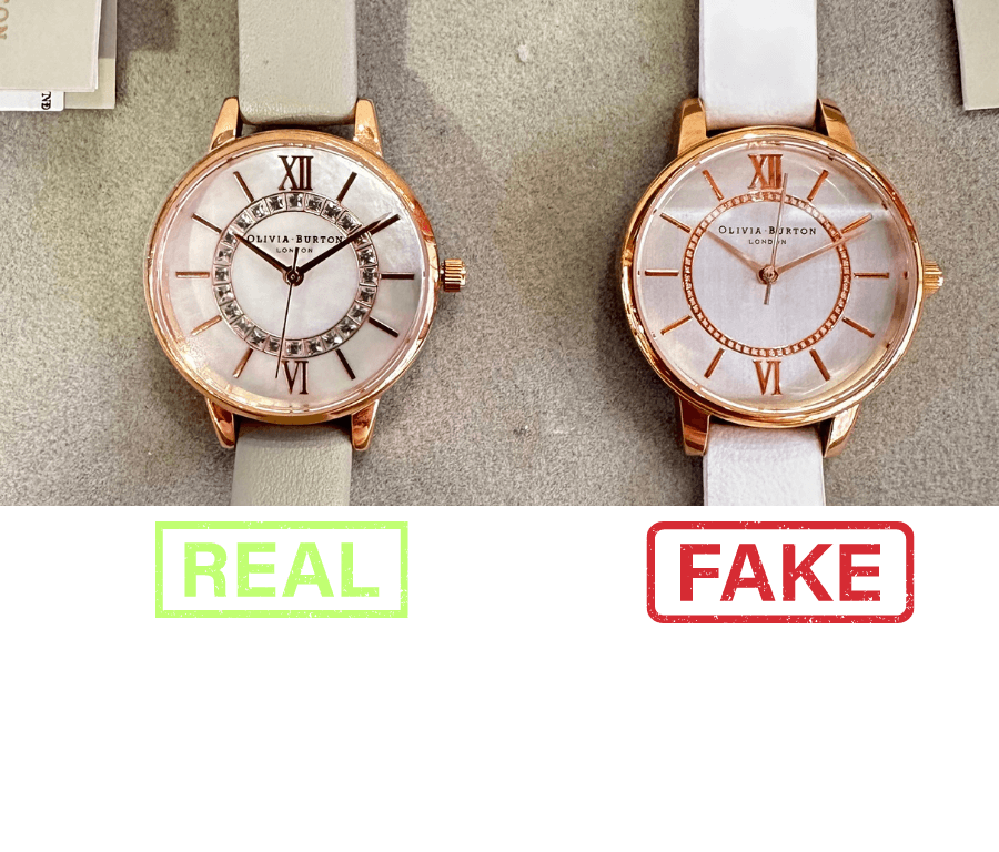Nhận biết đồng hồ Olivia Burton thật và giả